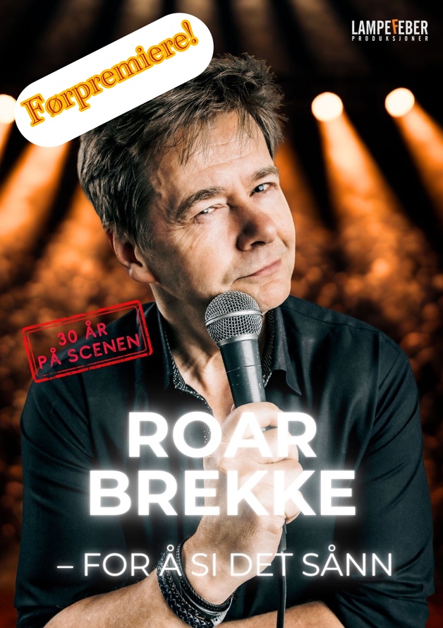 Event image Roar Brekke Testshow på Melkebaren