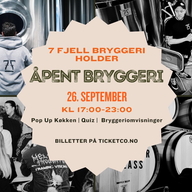 Event image Åpent Bryggeri 26. September