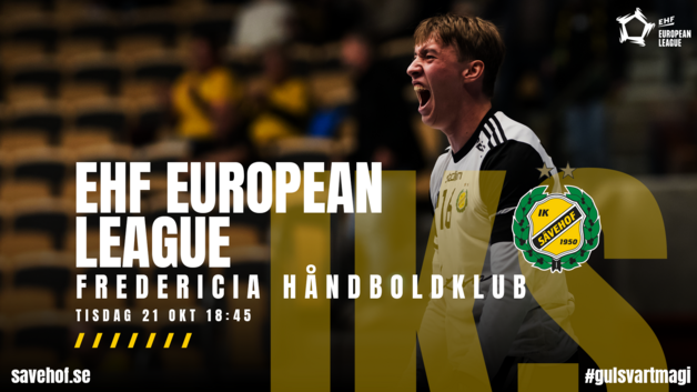 Event image IK Sävehof vs Fredericia Håndboldklubb (h) EHF European League 