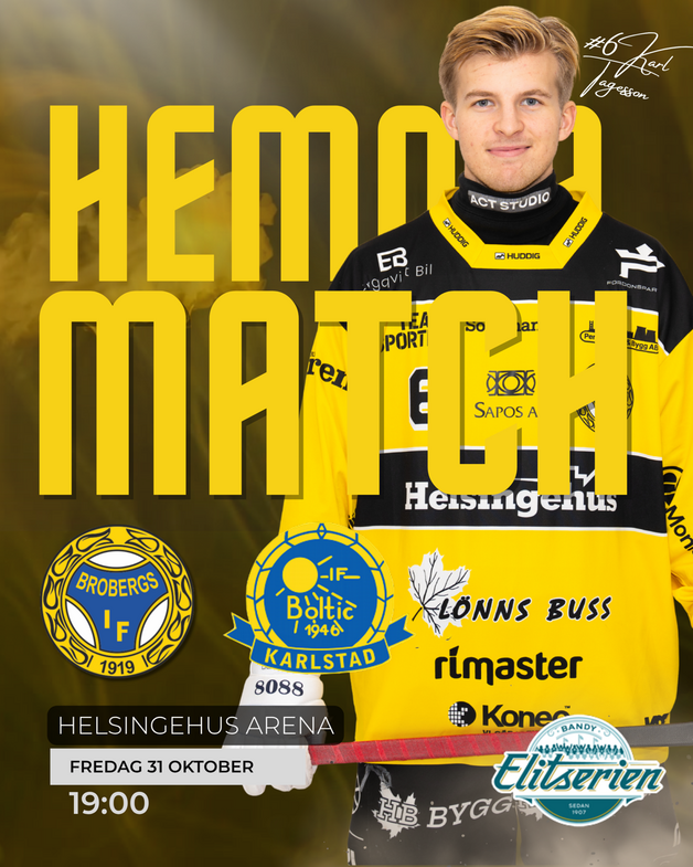 Event image Broberg/Söderhamn - IF Boltic 251031/Elitserien Bandy