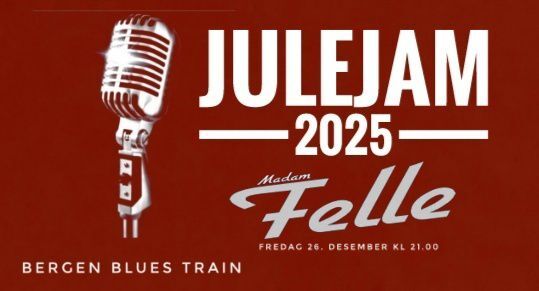 Event image JULEJAM - BERGEN BLUES TRAIN 