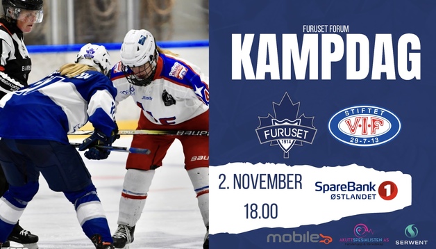 Event image Furuset - Vålerenga. Søndag 2.11. Seriekamp Kvinner Elite