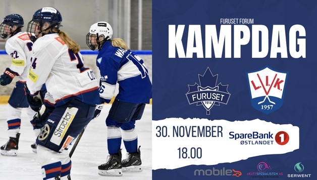 Event image Furuset - Lillehammer. Søndag 30.11. Seriekamp Kvinner Elite