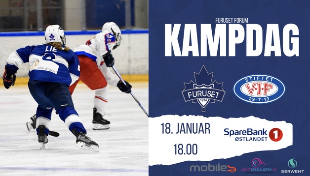 Event image Furuset - Vålerenga. Søndag 18.01.26. Seriekamp Kvinner Elite
