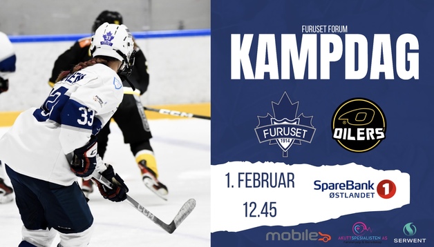 Event image Furuset - Stavanger Oilers. Søndag 1.2.26. Seriekamp Kvinner Elite