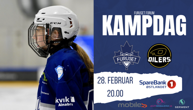 Event image Furuset - Stavanger Oilers. Lørdag 28.02.26. Seriekamp Kvinner Elite