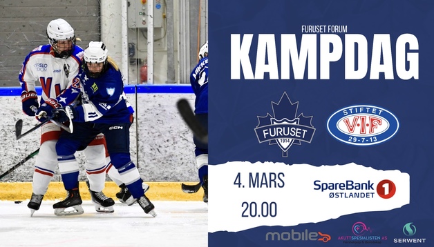 Event image Furuset - Vålerenga. Onsdag 4.3. Seriekamp Kvinner Elite