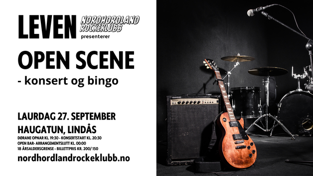 Event image Leven på Haugatun- Open scene + bingo