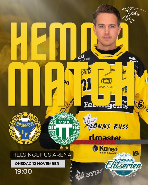 Event image Broberg/Söderhamn - Västerås SK 251112/ Elitserien Bandy