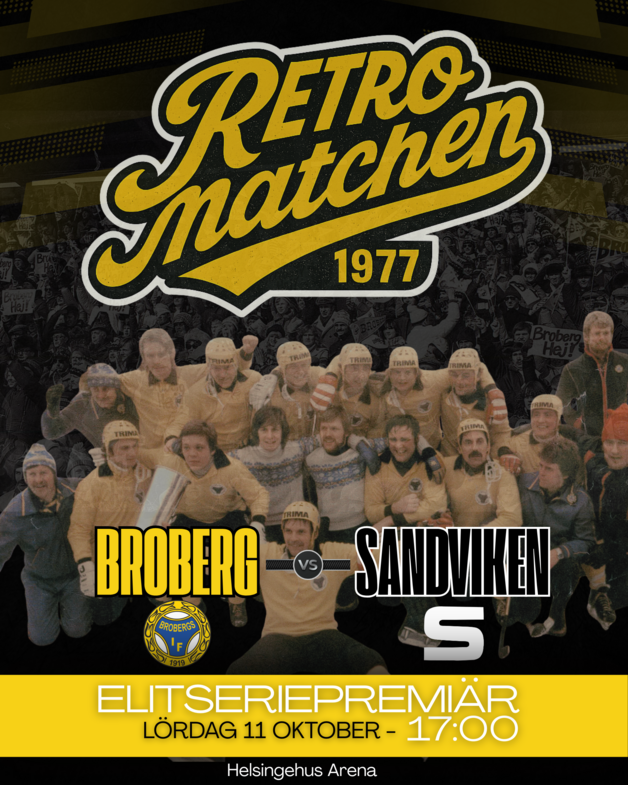 Event image Broberg/Söderhamn - Sandvikens AIK 251011/Elitserien Bandy