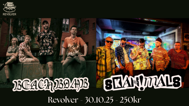 Event image Beach Bomb // Skanimals // Revolver