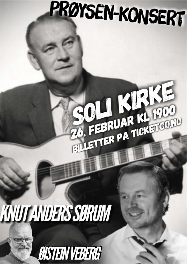 Event image Prøysen-konsert med Knut Anders Sørum