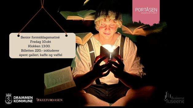 Event image Herman Vil-den-vei SENIORFORESTILLING // formiddagsmatiné fredag 10.oktober kl 13:00