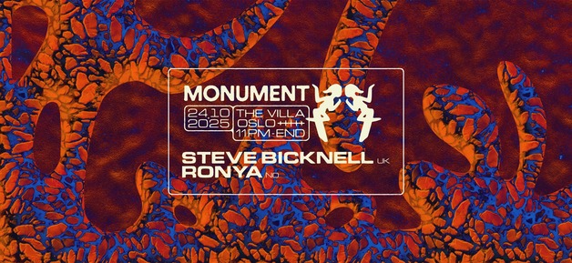 Event image Monument pres. Steve Bicknell | Ronya