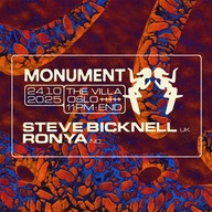Event image Monument pres. Steve Bicknell | Ronya