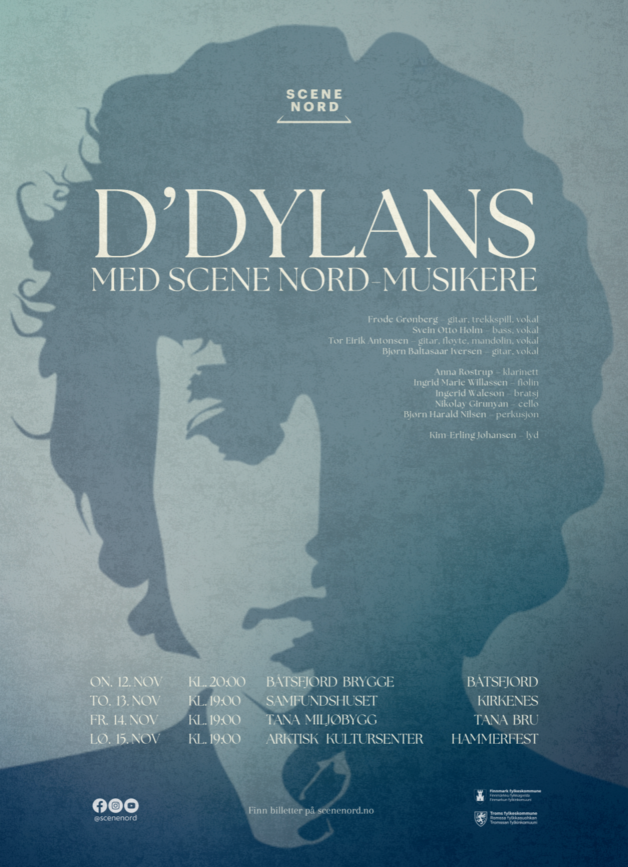 Event image D’Dylans med Scene Nord-musikere