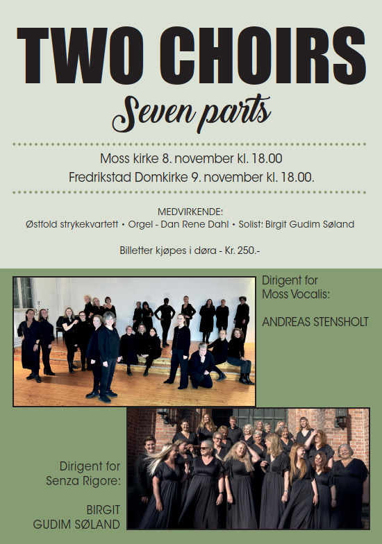 Event image Two choirs - Seven parts