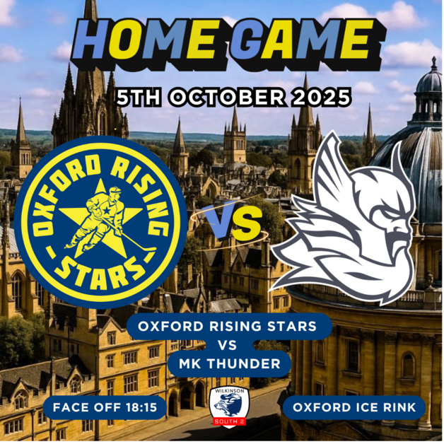Event image Oxford Rising Stars VS MK Thunder