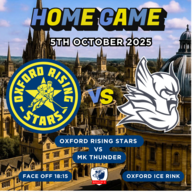 Event image Oxford Rising Stars VS MK Thunder