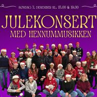 Event image Julekonsert med Hennummusikken // 7. desember kl. 15.00