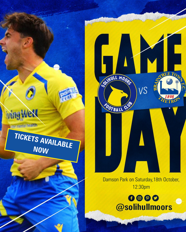 Event image Solihull Moors v Braintree Town