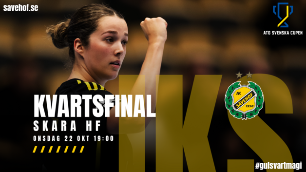 Event image IK Sävehof vs Skara HF (d) Kvartsfinal Svenska Cupen