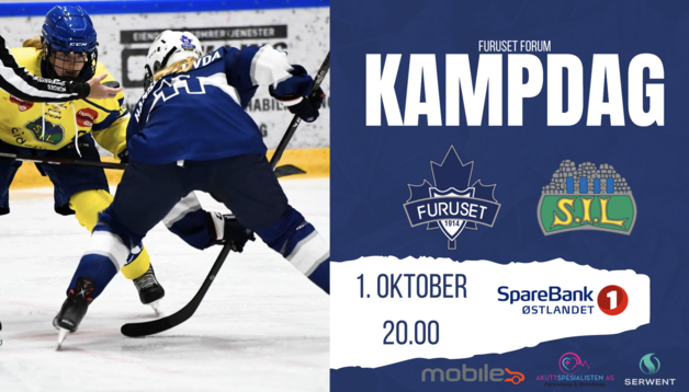 Event image Furuset - Storhamar. Onsdag 1.10. Seriekamp Kvinner Elite