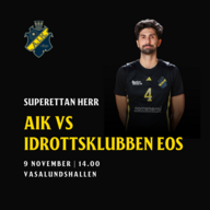 Event image SEH: AIK vs. EOS