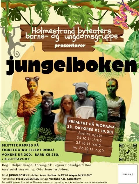 Event image Jungelboken // Fredag 24.10.2025