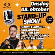 Event image Stand Up på Olsen 8 oktober