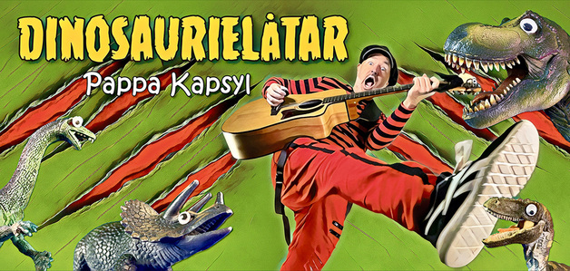 Event image Pappa Kapysl - Dinosaurielåtar på Sagateatern