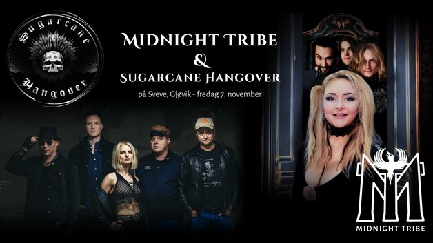 Event image Midnight Tribe & Sugarcane Hangover // Sveve