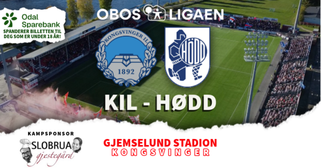 Event image KONGSVINGER - HØDD | OBOS-LIGAEN 2025