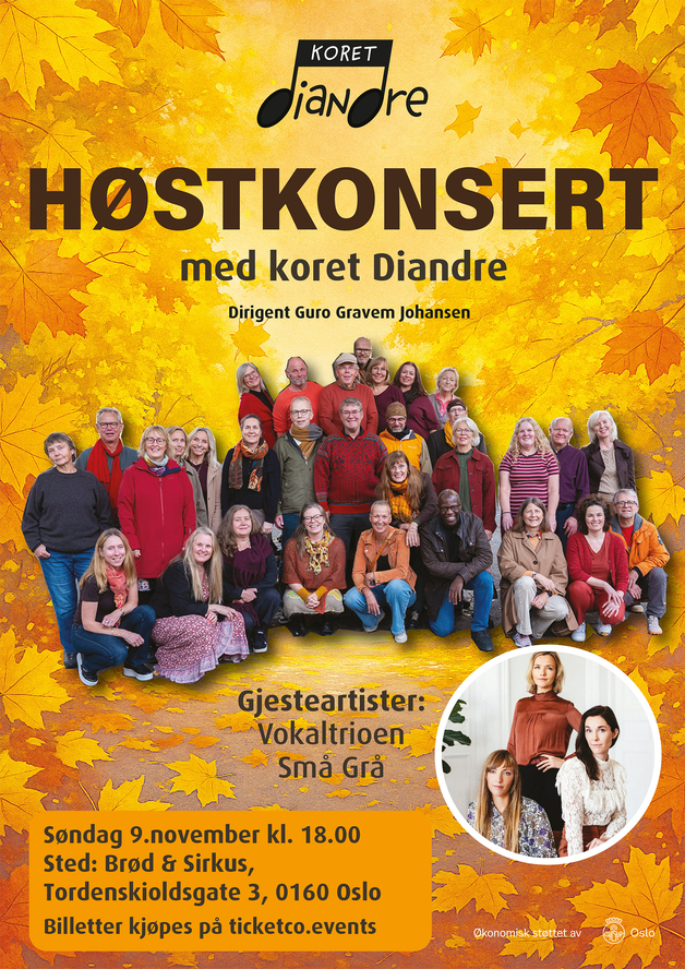 Event image Høstkonsert med Koret Diandre