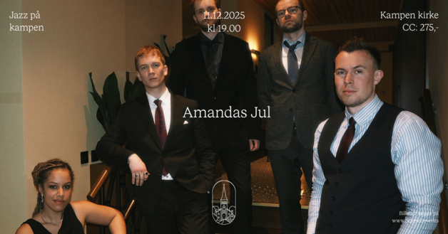 Event image Jazz på Kampen Julekonsert: Amanda´s Jul