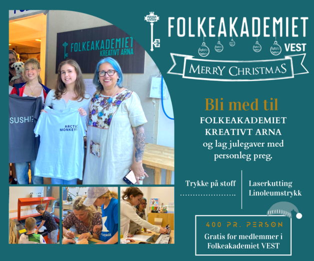 Event image Juleverkstad: "O' jul med di glede!" 16.11.25 Kl: 11:00