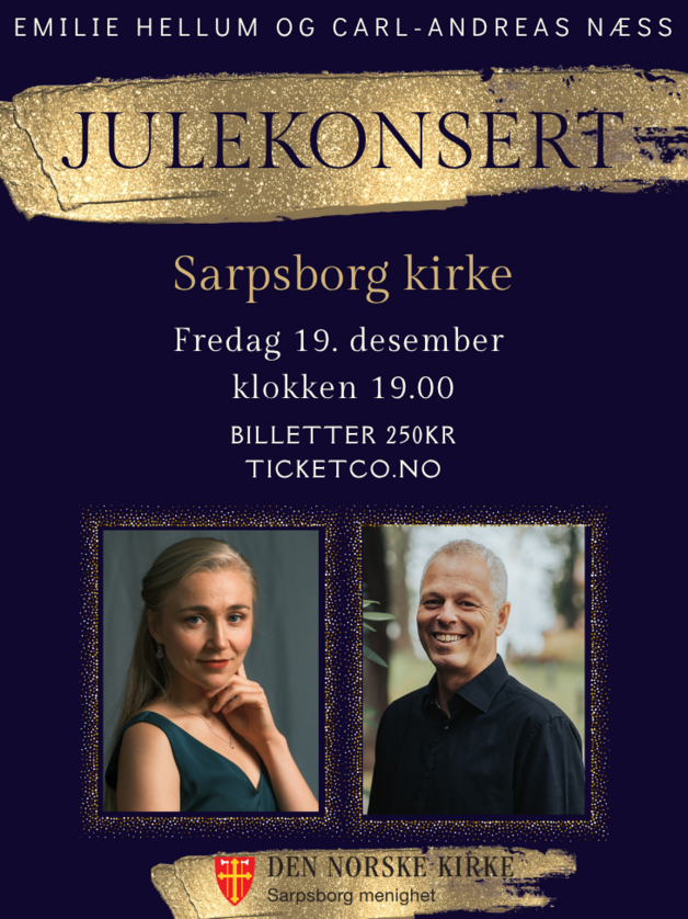 Event image Julekonsert med Emilie Hellum og Carl-Andreas Næss