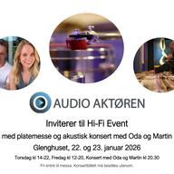 Event image Audio Aktørens Hi-Fi Event