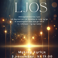 Event image Allehelgenskonserten "Ljos" med Seim songkor 