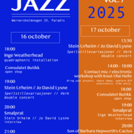Event image JAZZFESTIVALEN // Vol. 7 // DAY 1