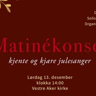 Event image Dns Pluss Julekonsert 2025, 13. desember kl 14-15