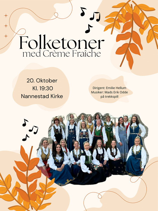 Event image Folketoner med Crème Fraîche 