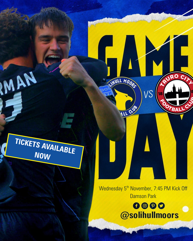 Event image Solihull Moors v Truro City
