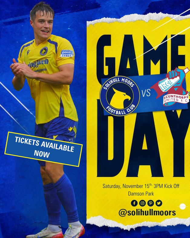 Event image Solihull Moors v Scunthorpe United