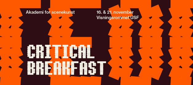 Event image METEOR 2025: Critical Breakfast med Akademi for Scenekunst