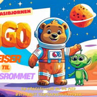 Event image Familielørdag: Fantasibjørnen Hugo reiser til verdensrommet // Holmestrand bibliotek