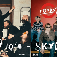 Event image HUGGORM + SUPPORT: OCCRASY // LIVE PÅ SKYLTEN 