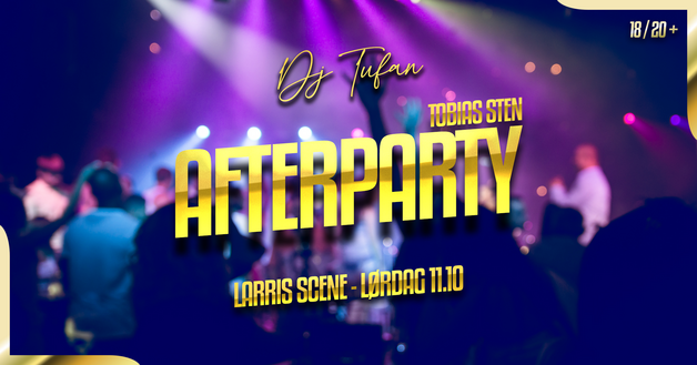 Event image AFTERPARTY CLUB // DJ TUFAN // 11/10-25