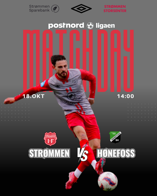 Event image POSTNORD-LIGAEN 2025 | STRØMMEN - HØNEFOSS | 18.OKTOBER KL.14.00