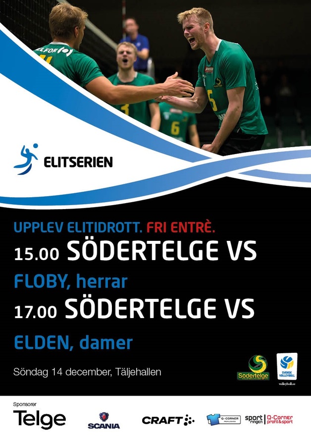 Event image Södertelge VBK - Floby VK, Södertelge VBK -  Elden VBK